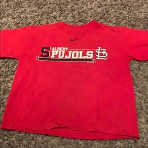 Nike Albert Pujols Size 5 t-shirt